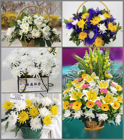 福建宁德古田县水口镇湾口村白事提篮配送